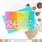 Simon Says Stamp! Waffle Flower CONFETTI Hot Foil Plate 421150