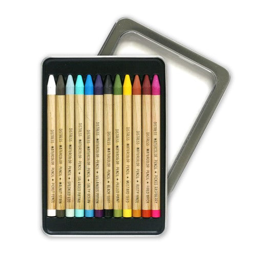 Crayons Aquarellables Tim Holtz Distress Watercolor Pencils - Set 1