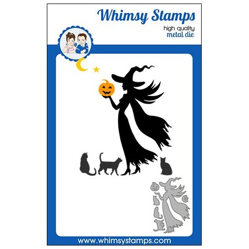 Simon Says Stamp! Whimsy Stamps WITCH WHISPERS Dies WSD152
