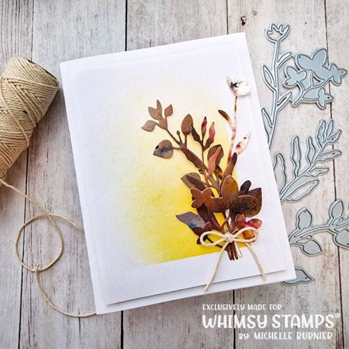 Simon Says Stamp! Whimsy Stamps WILD WEEDS Dies WSD151