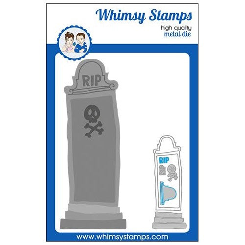 Simon Says Stamp! Whimsy Stamps SLIMLINE DECREPIT GRAVE Dies WSD148