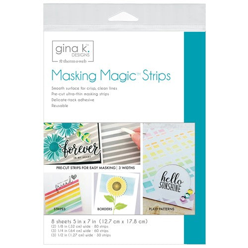 Simon Says Stamp! Therm O Web Gina K Designs MASKING MAGIC STRIPS 18196