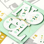 Simon Says Stamp! Concord & 9th NORDIC NOEL Enamel Shapes 11463