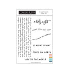 Simon Says Stamp! Concord & 9th O NIGHT DIVINE Clear Stamps 11452
