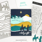 Simon Says Stamp! Concord & 9th O NIGHT DIVINE Dies 11453