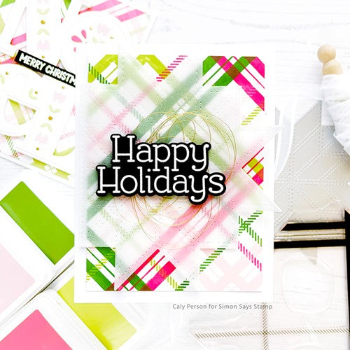 Simon Says Stamp! Concord & 9th POINSETTIA QUILT TOP Dies 11456 | color-code:ALT4