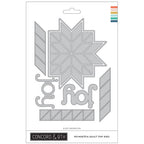 Simon Says Stamp! Concord & 9th POINSETTIA QUILT TOP Dies 11456