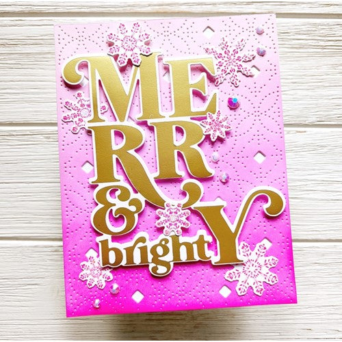 Simon Says Stamp! PinkFresh Studio MERRY AND BRIGHT Die 175222 | color-code:ALT07