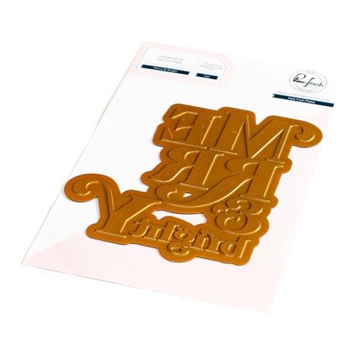 Simon Says Stamp! PinkFresh Studio MERRY AND BRIGHT Hot Foil Plate 175322