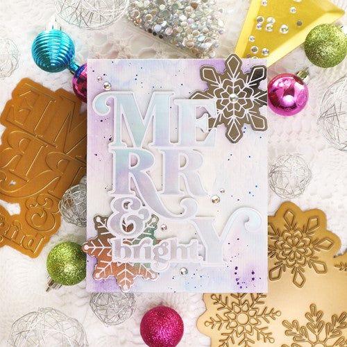 Simon Says Stamp! PinkFresh Studio MERRY AND BRIGHT Hot Foil Plate 175322 | color-code:ALT04