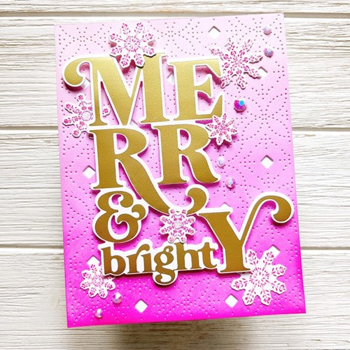 Simon Says Stamp! PinkFresh Studio MERRY AND BRIGHT Hot Foil Plate 175322 | color-code:ALT06