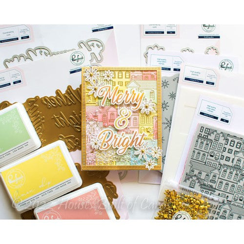 Simon Says Stamp! PinkFresh Studio HOLIDAY CITY VIEW Cling Stamp 175822 | color-code:ALT02