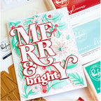 Simon Says Stamp! PinkFresh Studio FESTIVE LEAVES BACKGROUND Die 176022 | color-code:ALT01