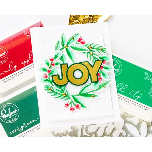 Simon Says Stamp! PinkFresh Studio FESTIVE LEAVES BACKGROUND Die 176022 | color-code:ALT06