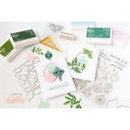 Simon Says Stamp! PinkFresh Studio FESTIVE LEAVES BACKGROUND Die 176022 | color-code:ALT07