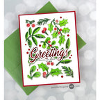 Simon Says Stamp! PinkFresh Studio FESTIVE LEAVES BACKGROUND Die 176022 | color-code:ALT1