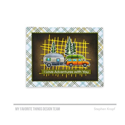 Simon Says Stamp! My Favorite Things JOYFUL PLAID 6x6 Inch Paper Pad ep102 | color-code:ALT3