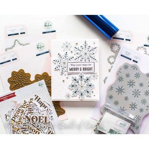 Simon Says Stamp! PinkFresh Studio SNOWFLAKES BACKGROUND Die 176422 | color-code:ALT07