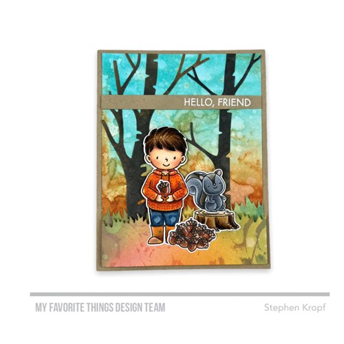 Simon Says Stamp! My Favorite Things WINTER TREES Dies Die-Namics mft2397 | color-code:ALT1