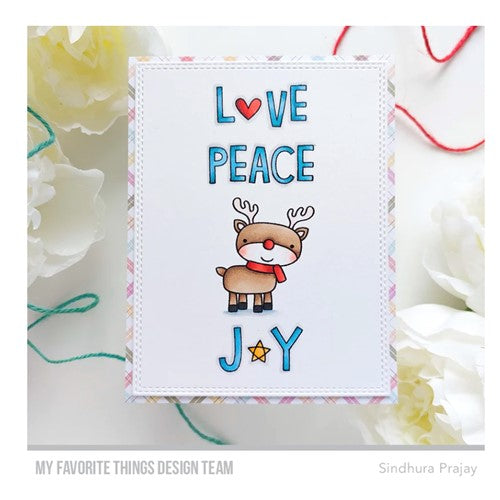 Simon Says Stamp! My Favorite Things REINDEER LOVE Clear Stamps mstn011 | color-code:ALT1