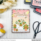 Simon Says Stamp! Pretty Pink Posh THANKS SCRIPT Die