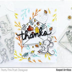 Simon Says Stamp! Pretty Pink Posh THANKS SCRIPT Die