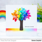 Simon Says Stamp! Pretty Pink Posh FALL TREE Dies