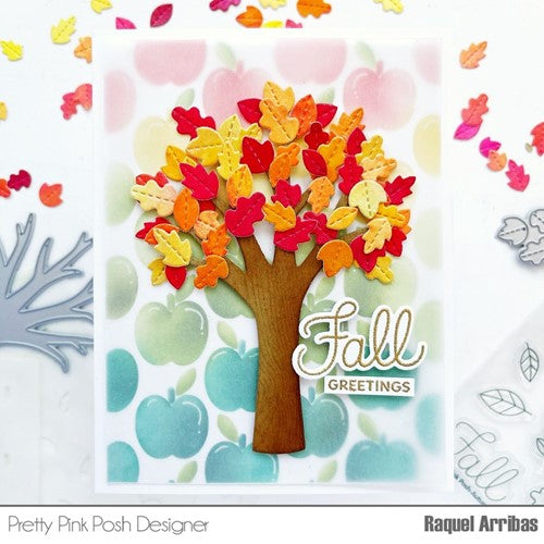 Simon Says Stamp! Pretty Pink Posh FALL TREE Dies
