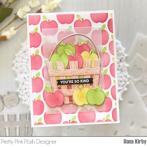 Simon Says Stamp! Pretty Pink Posh FALL BASKET Dies