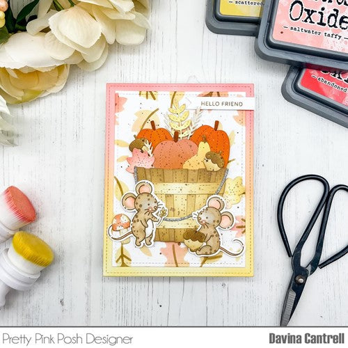 Simon Says Stamp! Pretty Pink Posh FALL BASKET Dies