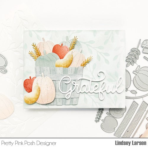 Simon Says Stamp! Pretty Pink Posh FALL BASKET Dies