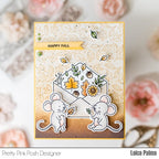 Simon Says Stamp! Pretty Pink Posh MOUSE FRIENDS Clear Stamps