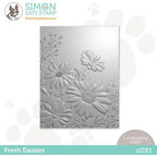 Simon Says Stamp! Simon Says Stamp Embossing Folder FRESH DAISIES sf281