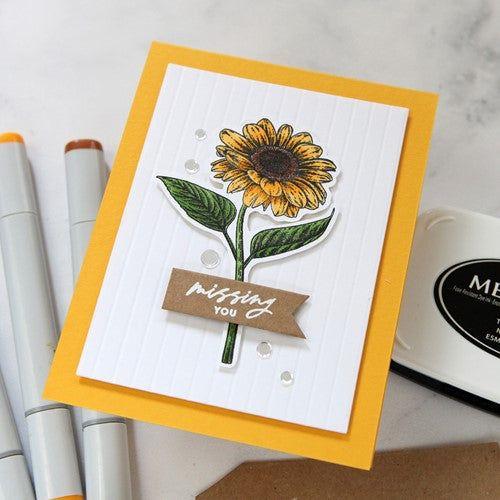 Simon Says Stamp! Simon Says Stamp SUNFLOWER FIELDS Wafer Dies sssd112612c | color-code:ALT0