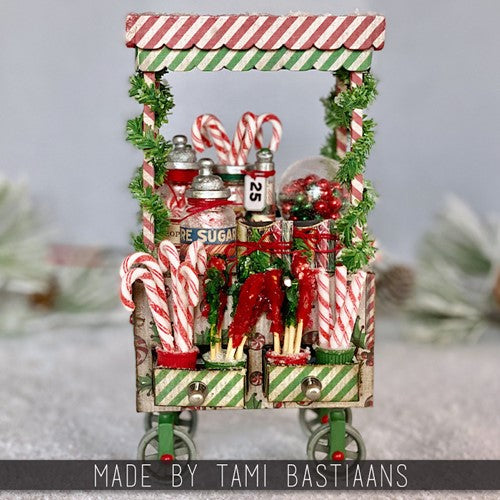 Simon Says Stamp! Tim Holtz Idea-ology CONFECTIONS CANDY CANES th94281