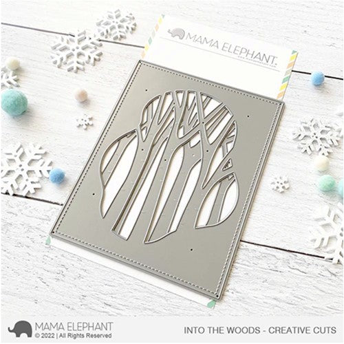 Simon Says Stamp! Mama Elephant INTO THE WOODS Creative Cuts Steel Die