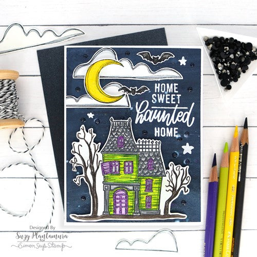 Simon Says Stamp! Simon Says Clear Stamps HOME SWEET HAUNTED HOME sss202394c | color-code:ALT3