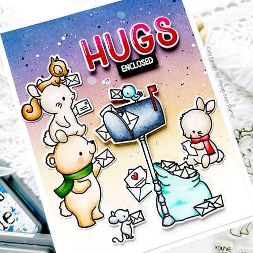 Simon Says Stamp! Mama Elephant Clear Stamps LAYLA LETTERS | color-code:ALT2