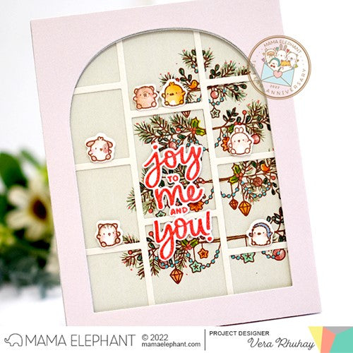 Simon Says Stamp! Mama Elephant Clear Stamps FESTIVE TREE