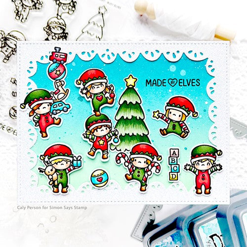 Simon Says Stamp! Mama Elephant Clear Stamps BUSY ELVES | color-code:ALT1
