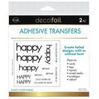 Simon Says Stamp! Therm O Web HAPPY EVERYTHING Deco Foil Adhesive Transfers 5639