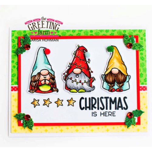 Simon Says Stamp! The Greeting Farm GNOME CHRISTMAS Clear Stamps tgf637 | color-code:ALT5