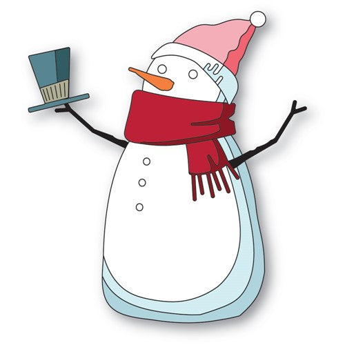 Simon Says Stamp! Memory Box TALL BUNDLED SNOWMAN Dies 94683