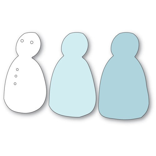 Simon Says Stamp! Memory Box TALL BUNDLED SNOWMAN Dies 94683