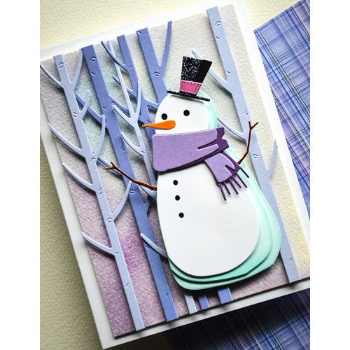 Simon Says Stamp! Memory Box TALL BUNDLED SNOWMAN Dies 94683