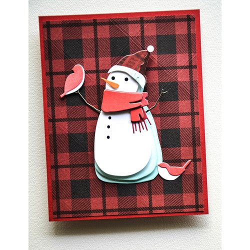 Simon Says Stamp! Memory Box TALL BUNDLED SNOWMAN Dies 94683