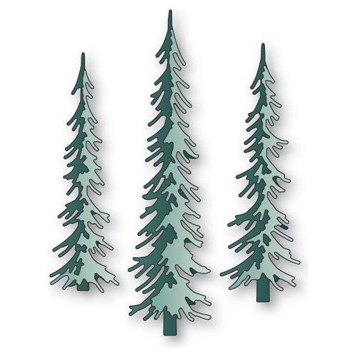 Simon Says Stamp! Memory Box LAYERED NARROW PINES Dies 94706