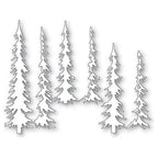 Simon Says Stamp! Memory Box LAYERED NARROW PINES Dies 94706