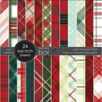 Simon Says Stamp! Memory Box CHRISTMAS JOLLY 6x6 Paper pp1019