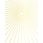 Simon Says Stamp! Memory Box DOT BURST Hot Foil Plate mbf003